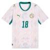 Fotbollskläder Senegal Sarr 18 Hemmatröja VM 2026 - Kortärmad