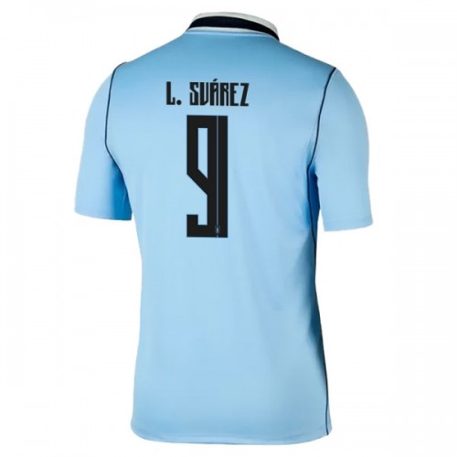Fotbollskläder Uruguay Luis Suarez 9 Hemmatröja VM 2026 - Kortärmad Fotbollskläder Uruguay Luis Suarez 9 Hemmatröja VM 2026 - Kortärmad