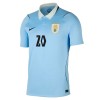 Fotbollskläder Uruguay Maximiliano Araujo 20 Hemmatröja VM 2026 - Kortärmad