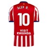 Fotbollskläder Atlético Madrid Alex B. 10 Hemmatröja 2026-27 - Kortärmad Fotbollskläder Atlético Madrid Alex B. 10 Hemmatröja 2026-27 - Kortärmad