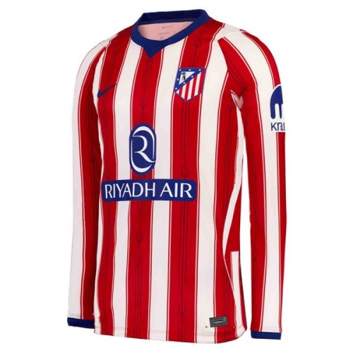 Fotbollskläder Atlético Madrid Hemmatröja 2026-27 - Långärmad Fotbollskläder Atlético Madrid Hemmatröja 2026-27 - Långärmad