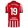 Fotbollskläder Atlético Madrid J. Alvarez 19 Hemmatröja 2026-27 - Kortärmad Fotbollskläder Atlético Madrid J. Alvarez 19 Hemmatröja 2026-27 - Kortärmad