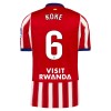 Fotbollskläder Atlético Madrid Koke 6 Hemmatröja 2026-27 - Kortärmad Fotbollskläder Atlético Madrid Koke 6 Hemmatröja 2026-27 - Kortärmad