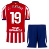Fotbollskläder Barn Atlético Madrid J. Alvarez 19 Hemmatröja 2026-27 - Kortärmad Fotbollskläder Barn Atlético Madrid J. Alvarez 19 Hemmatröja 2026-27 - Kortärmad