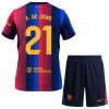 Fotbollskläder Barn FC Barcelona F. De Jong 21 Hemmatröja 2026-27 - Kortärmad