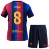 Fotbollskläder Barn FC Barcelona Pedri 8 Hemmatröja 2026-27 - Kortärmad Fotbollskläder Barn FC Barcelona Pedri 8 Hemmatröja 2026-27 - Kortärmad