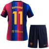 Fotbollskläder Barn FC Barcelona Raphinha 11 Hemmatröja 2026-27 - Kortärmad Fotbollskläder Barn FC Barcelona Raphinha 11 Hemmatröja 2026-27 - Kortärmad