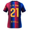 Fotbollskläder FC Barcelona F. De Jong 21 Hemmatröja 2026-27 - Kortärmad Fotbollskläder FC Barcelona F. De Jong 21 Hemmatröja 2026-27 - Kortärmad