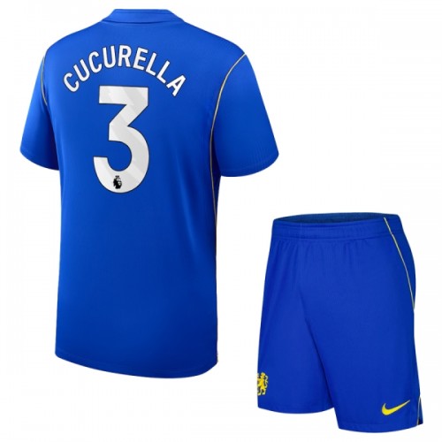 Fotbollskläder Barn Chelsea Cucurella 3 Hemmatröja 2026-27 - Kortärmad Fotbollskläder Barn Chelsea Cucurella 3 Hemmatröja 2026-27 - Kortärmad