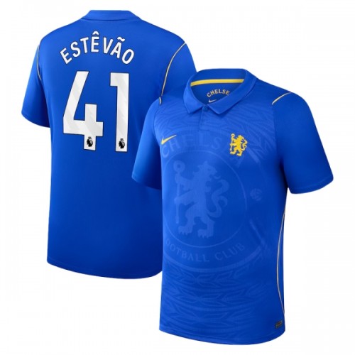 Fotbollskläder Chelsea Estevao 41 Hemmatröja 2026-27 - Kortärmad Fotbollskläder Chelsea Estevao 41 Hemmatröja 2026-27 - Kortärmad