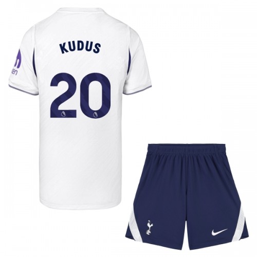 Fotbollskläder Barn Tottenham Hotspur Kudus 20 Hemmatröja 2026-27 - Kortärmad Fotbollskläder Barn Tottenham Hotspur Kudus 20 Hemmatröja 2026-27 - Kortärmad