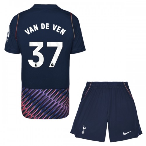 Fotbollskläder Barn Tottenham Hotspur Van De Ven 37 Bortatröja 2026-27 - Kortärmad Fotbollskläder Barn Tottenham Hotspur Van De Ven 37 Bortatröja 2026-27 - Kortärmad