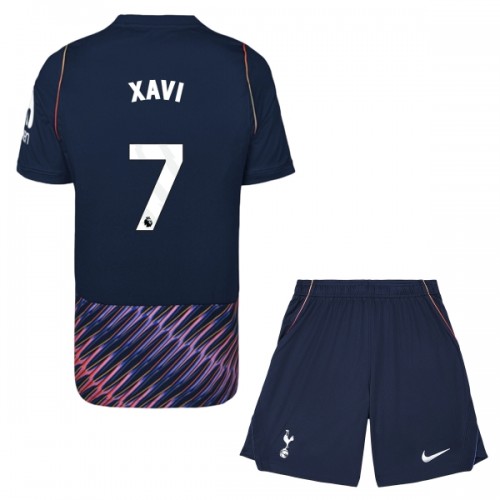 Fotbollskläder Barn Tottenham Hotspur Xavi 7 Bortatröja 2026-27 - Kortärmad Fotbollskläder Barn Tottenham Hotspur Xavi 7 Bortatröja 2026-27 - Kortärmad