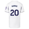 Fotbollskläder Tottenham Hotspur Kudus 20 Hemmatröja 2026-27 - Kortärmad Fotbollskläder Tottenham Hotspur Kudus 20 Hemmatröja 2026-27 - Kortärmad