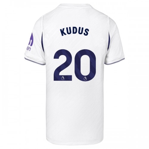 Fotbollskläder Tottenham Hotspur Kudus 20 Hemmatröja 2026-27 - Kortärmad Fotbollskläder Tottenham Hotspur Kudus 20 Hemmatröja 2026-27 - Kortärmad