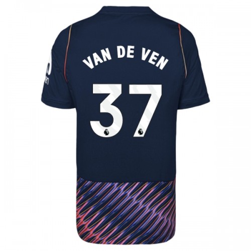 Fotbollskläder Tottenham Hotspur Van De Ven 37 Bortatröja 2026-27 - Kortärmad Fotbollskläder Tottenham Hotspur Van De Ven 37 Bortatröja 2026-27 - Kortärmad