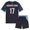 Fotbollskläder Barn Olympique de Marseille Aubameyang 17 Bortatröja 2026-27 - Kortärmad