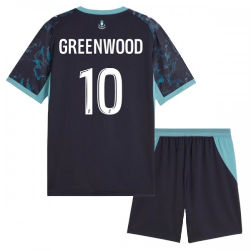 Fotbollskläder Barn Olympique de Marseille Greenwood 10 Bortatröja 2026-27 - Kortärmad Fotbollskläder Barn Olympique de Marseille Greenwood 10 Bortatröja 2026-27 - Kortärmad