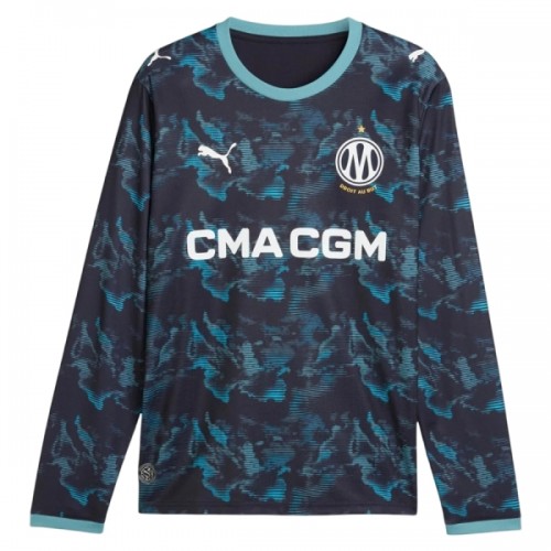 Fotbollskläder Olympique de Marseille Bortatröja 2026-27 - Långärmad Fotbollskläder Olympique de Marseille Bortatröja 2026-27 - Långärmad