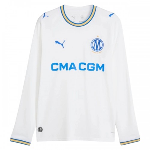 Fotbollskläder Olympique de Marseille Hemmatröja 2026-27 - Långärmad Fotbollskläder Olympique de Marseille Hemmatröja 2026-27 - Långärmad