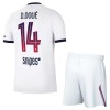 Fotbollskläder Barn Paris Saint-Germain Desire Doue 14 Bortatröja 2026-27 - Kortärmad Fotbollskläder Barn Paris Saint-Germain Desire Doue 14 Bortatröja 2026-27 - Kortärmad