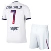 Fotbollskläder Barn Paris Saint-Germain Kvaratskhelia 7 Bortatröja 2026-27 - Kortärmad