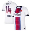 Fotbollskläder Paris Saint-Germain Desire Doue 14 Bortatröja 2026-27 - Kortärmad Fotbollskläder Paris Saint-Germain Desire Doue 14 Bortatröja 2026-27 - Kortärmad