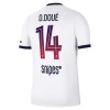 Fotbollskläder Paris Saint-Germain Desire Doue 14 Bortatröja 2026-27 - Kortärmad
