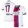 Fotbollskläder Paris Saint-Germain Vitinha 17 Bortatröja 2026-27 - Kortärmad