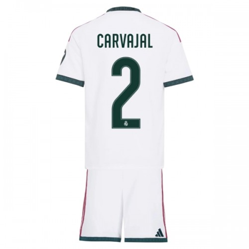 Fotbollskläder Barn Real Madrid Carvajal 2 Hemmatröja 2026-27 - Kortärmad Fotbollskläder Barn Real Madrid Carvajal 2 Hemmatröja 2026-27 - Kortärmad