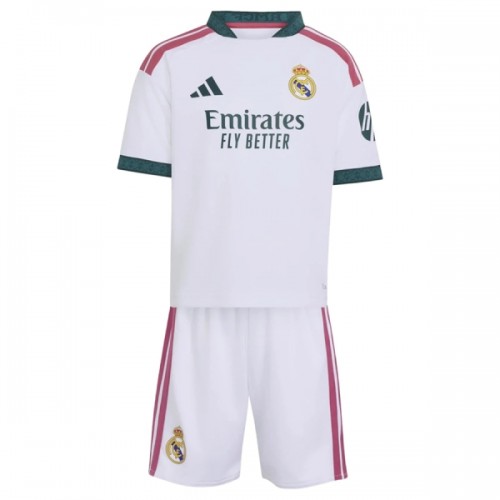Fotbollskläder Barn Real Madrid Hemmatröja 2026-27 - Kortärmad Fotbollskläder Barn Real Madrid Hemmatröja 2026-27 - Kortärmad