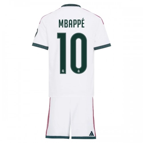 Fotbollskläder Barn Real Madrid Mbappé 10 Hemmatröja 2026-27 - Kortärmad Fotbollskläder Barn Real Madrid Mbappé 10 Hemmatröja 2026-27 - Kortärmad