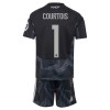 Fotbollskläder Målvakt Barn Real Madrid Courtois 1 Hemmatröja 2026-27 - Kortärmad Fotbollskläder Målvakt Barn Real Madrid Courtois 1 Hemmatröja 2026-27 - Kortärmad