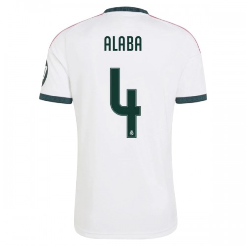 Fotbollskläder Real Madrid Alaba 4 Hemmatröja 2026-27 - Kortärmad Fotbollskläder Real Madrid Alaba 4 Hemmatröja 2026-27 - Kortärmad