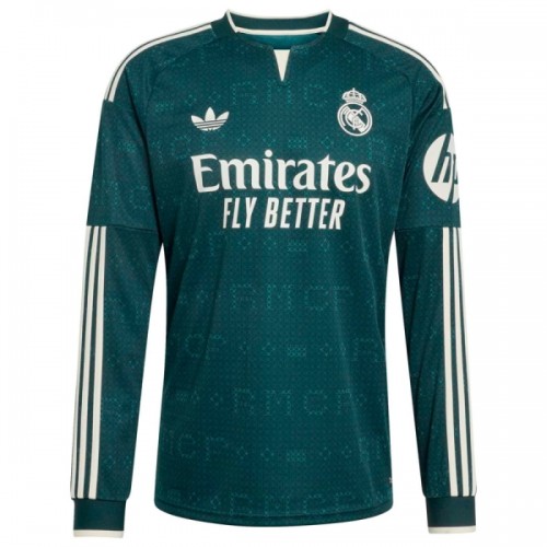 Fotbollskläder Real Madrid Bortatröja 2026-27 - Långärmad Fotbollskläder Real Madrid Bortatröja 2026-27 - Långärmad