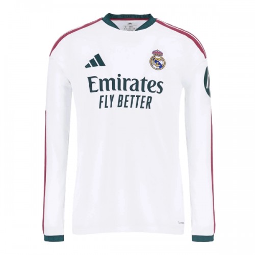 Fotbollskläder Real Madrid Hemmatröja 2026-27 - Långärmad Fotbollskläder Real Madrid Hemmatröja 2026-27 - Långärmad