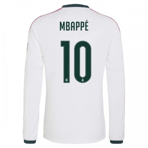Fotbollskläder Real Madrid Mbappé 10 Hemmatröja 2026-27 - Långärmad Fotbollskläder Real Madrid Mbappé 10 Hemmatröja 2026-27 - Långärmad