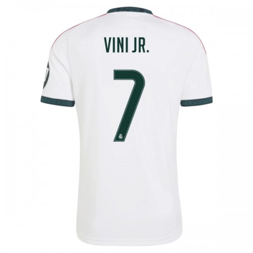 Fotbollskläder Real Madrid Vini JR 7 Hemmatröja 2026-27 - Kortärmad Fotbollskläder Real Madrid Vini JR 7 Hemmatröja 2026-27 - Kortärmad