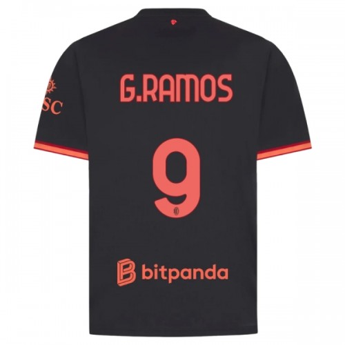 Fotbollskläder AC Milan G. Ramos 9 Tredjetröja 2026-27 - Kortärmad Fotbollskläder AC Milan G. Ramos 9 Tredjetröja 2026-27 - Kortärmad