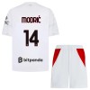 Fotbollskläder Barn AC Milan Modrić 14 Bortatröja 2026-27 - Kortärmad Fotbollskläder Barn AC Milan Modrić 14 Bortatröja 2026-27 - Kortärmad