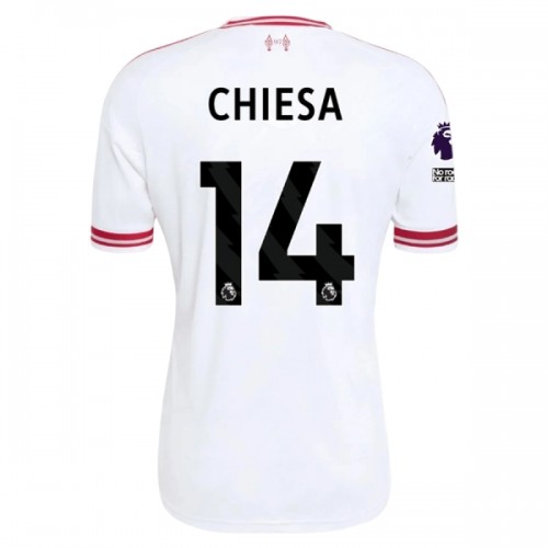 Fotbollskläder Liverpool Chiesa 14 Bortatröja 2026-27 - Kortärmad Fotbollskläder Liverpool Chiesa 14 Bortatröja 2026-27 - Kortärmad