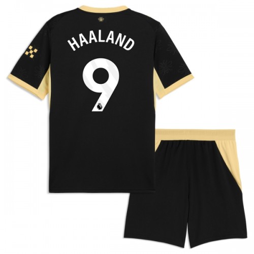 Fotbollskläder Barn Manchester City Haaland 9 Bortatröja 2026-27 - Kortärmad Fotbollskläder Barn Manchester City Haaland 9 Bortatröja 2026-27 - Kortärmad