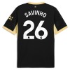 Fotbollskläder Manchester City Savinho 26 Bortatröja 2026-27 - Kortärmad Fotbollskläder Manchester City Savinho 26 Bortatröja 2026-27 - Kortärmad