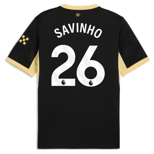 Fotbollskläder Manchester City Savinho 26 Bortatröja 2026-27 - Kortärmad Fotbollskläder Manchester City Savinho 26 Bortatröja 2026-27 - Kortärmad