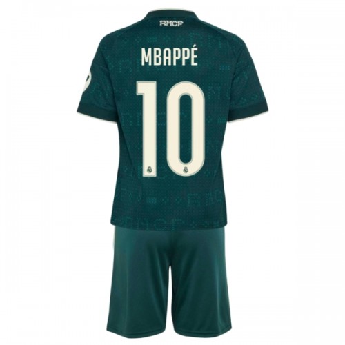 Fotbollskläder Barn Real Madrid Mbappé 10 Bortatröja 2026-27 - Kortärmad Fotbollskläder Barn Real Madrid Mbappé 10 Bortatröja 2026-27 - Kortärmad