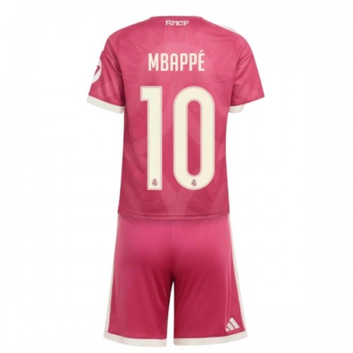 Fotbollskläder Barn Real Madrid Mbappé 10 Tredjetröja 2026-27 - Kortärmad Fotbollskläder Barn Real Madrid Mbappé 10 Tredjetröja 2026-27 - Kortärmad