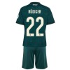 Fotbollskläder Barn Real Madrid Rudiger 22 Bortatröja 2026-27 - Kortärmad Fotbollskläder Barn Real Madrid Rudiger 22 Bortatröja 2026-27 - Kortärmad