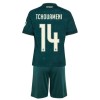 Fotbollskläder Barn Real Madrid Tchouameni 14 Bortatröja 2026-27 - Kortärmad Fotbollskläder Barn Real Madrid Tchouameni 14 Bortatröja 2026-27 - Kortärmad