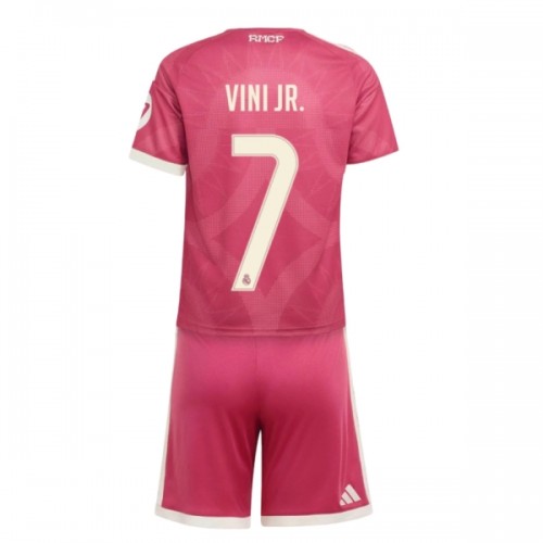Fotbollskläder Barn Real Madrid Vini JR. 7 Tredjetröja 2026-27 - Kortärmad Fotbollskläder Barn Real Madrid Vini JR. 7 Tredjetröja 2026-27 - Kortärmad