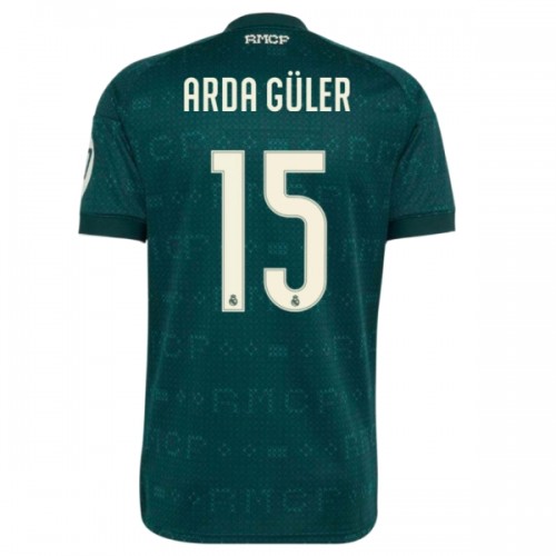 Fotbollskläder Real Madrid Arda Guler 15 Bortatröja 2026-27 - Kortärmad Fotbollskläder Real Madrid Arda Guler 15 Bortatröja 2026-27 - Kortärmad